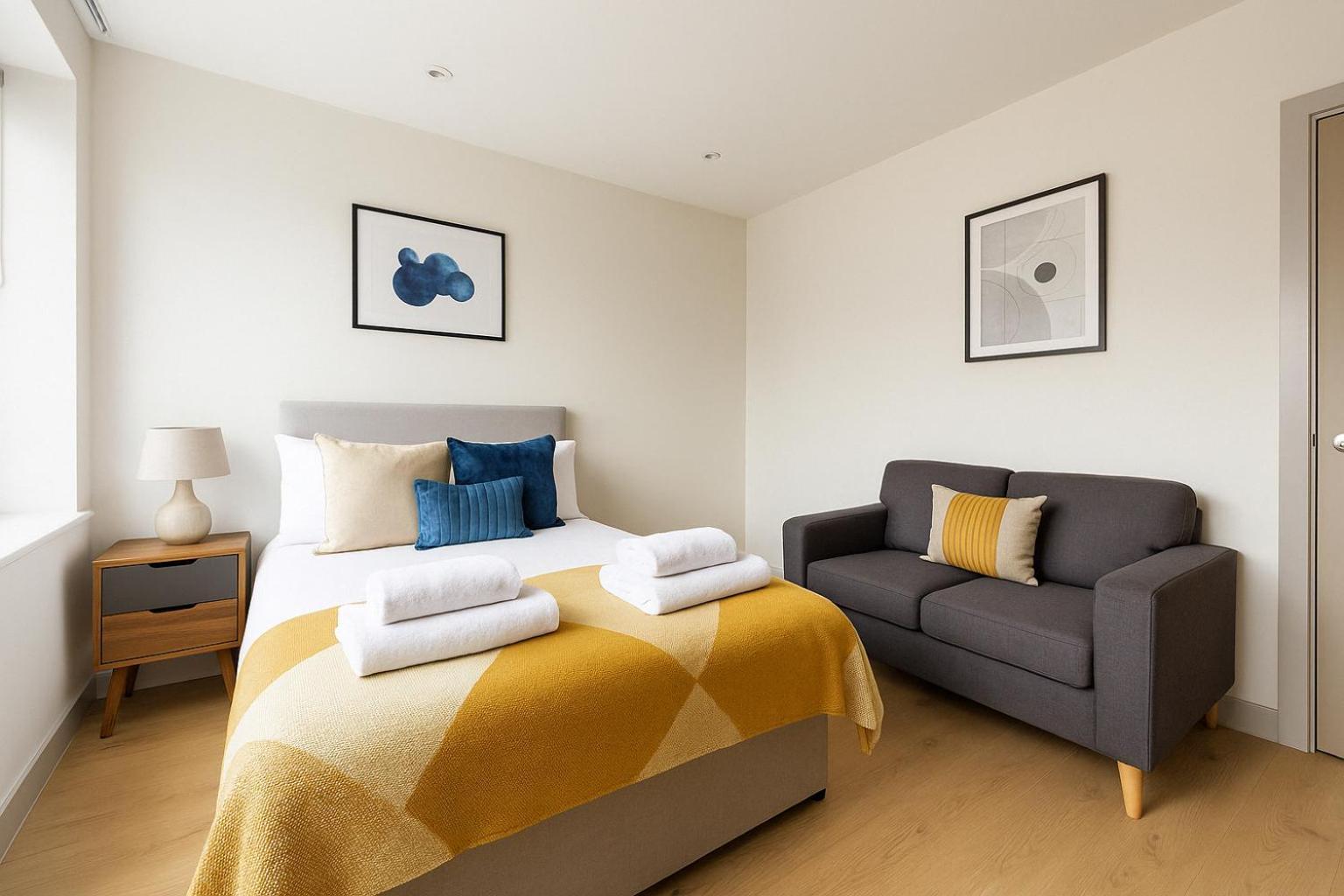 Bright Studio Flat - Walk To River Thames & Kingston Town Surbiton Εξωτερικό φωτογραφία